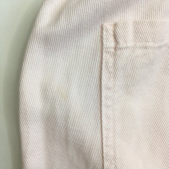 NWT A.L.C Pink Italian Linen Blend Belted High Waist Tapered Leg Soft Jeans - Picture 11 of 12